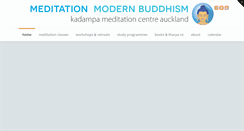 Desktop Screenshot of meditateinauckland.org